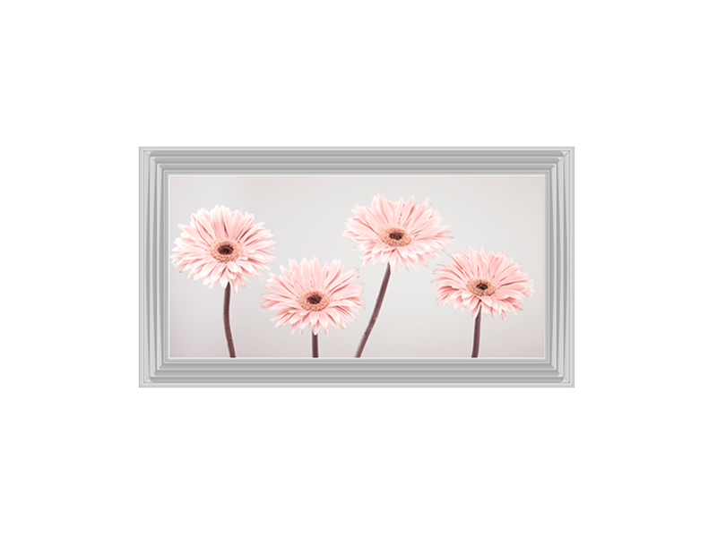 Set of 4 Gerberas nude pink