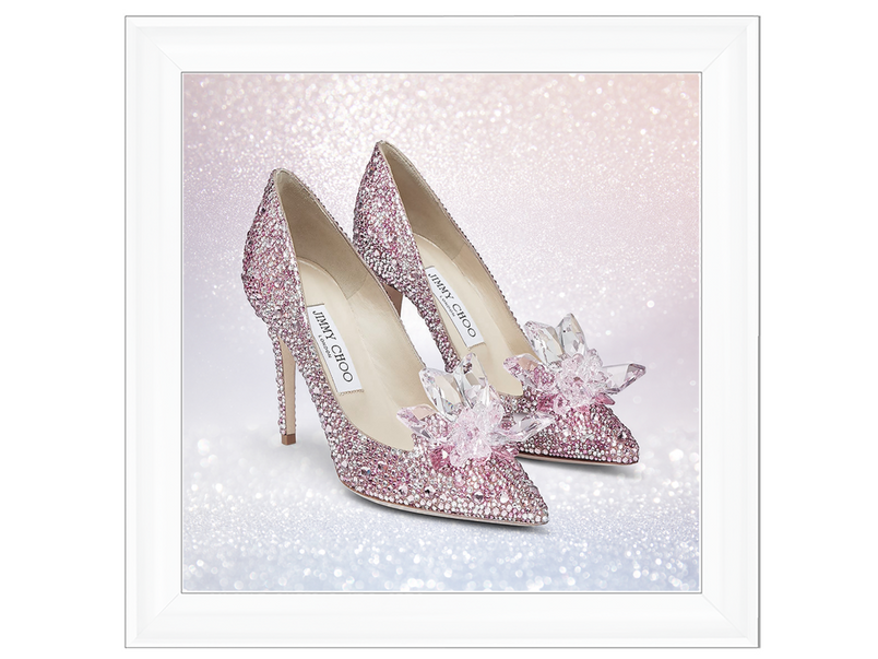 White 2024 heels sparkly