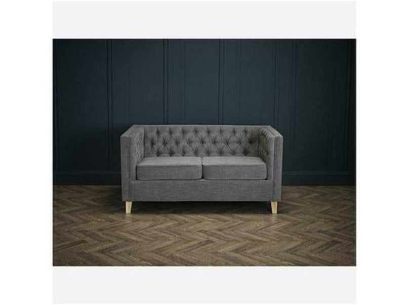 York 2 Seater Sofa Grey